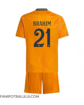 Real Madrid Brahim Diaz #21 Echipament de Fotbal Replică 2024-25 Copii Deplasare (+ Șorturi)